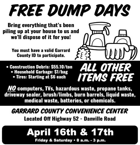 Carts can be placed on the curb after 8 p. . Free dump day new braunfels
